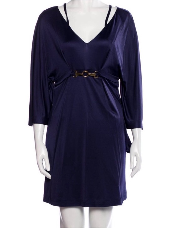 Gucci Dresses & Skirts - GUCCI V-Neck Shift Mini Dress